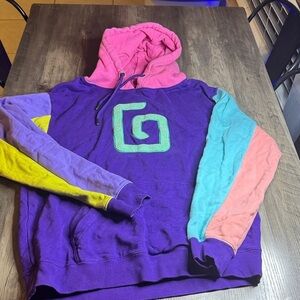 Karl Jacob’s 90’s Y2K Colorblock Women's Hoodie